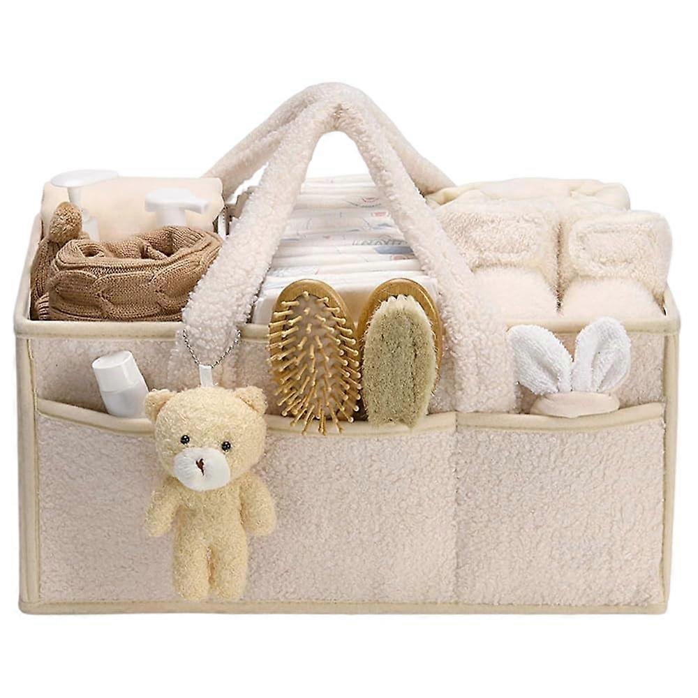 Changing Bag Organiser Portable With Compartments And Handles Nappy Organiser On The Go For Travel