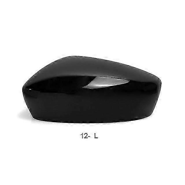 Black Mirror Cover Case Compatible with Mazda CX5 2012 2014 Durable ABS