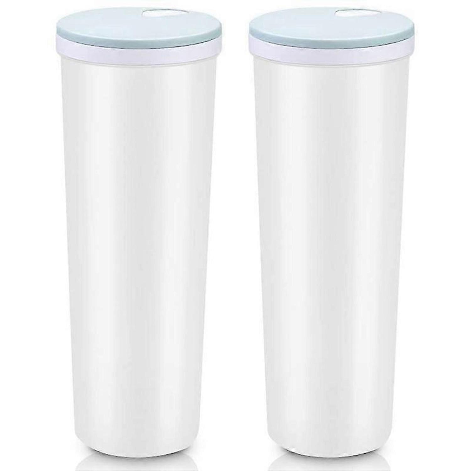 2 Pcs 2L Tall Clear Spaghetti Pasta Storage Container with Adjustable Lid,Multi-Purpose Plastic Kitc