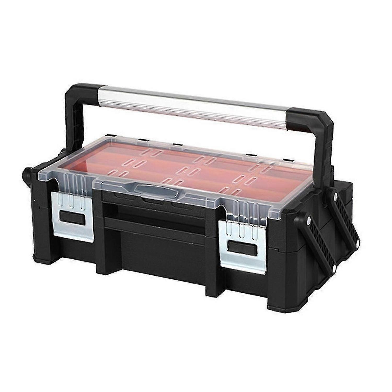 Portable Parts Storage Box Hardware Screws Tool Box Multi-Grid Tool Organizer Box Tool Box Arrangeme