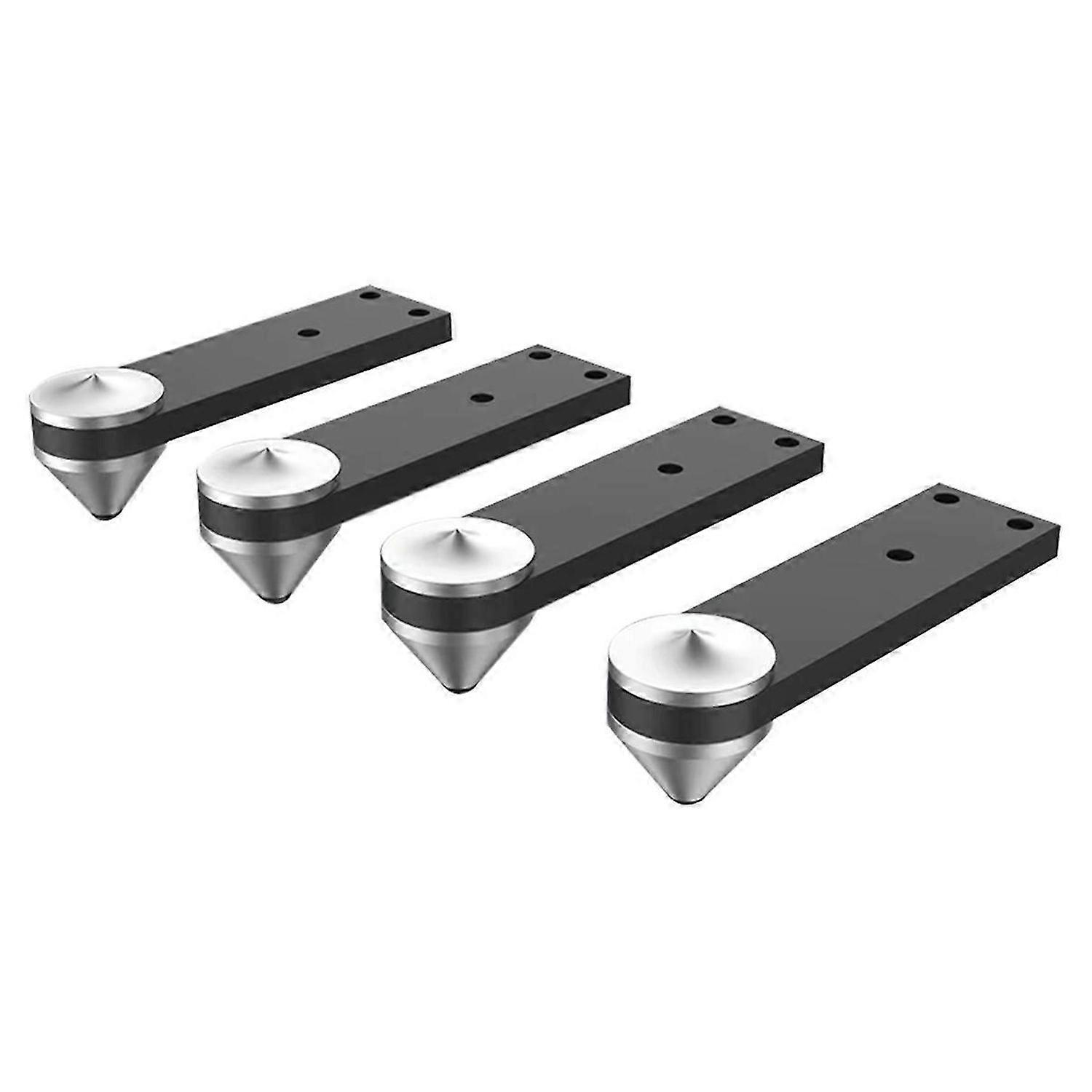 4PCS Combined Type Speaker Foot Subwoofer Shockproof Spike Bracket Speaker Spike Shock Stud Trip