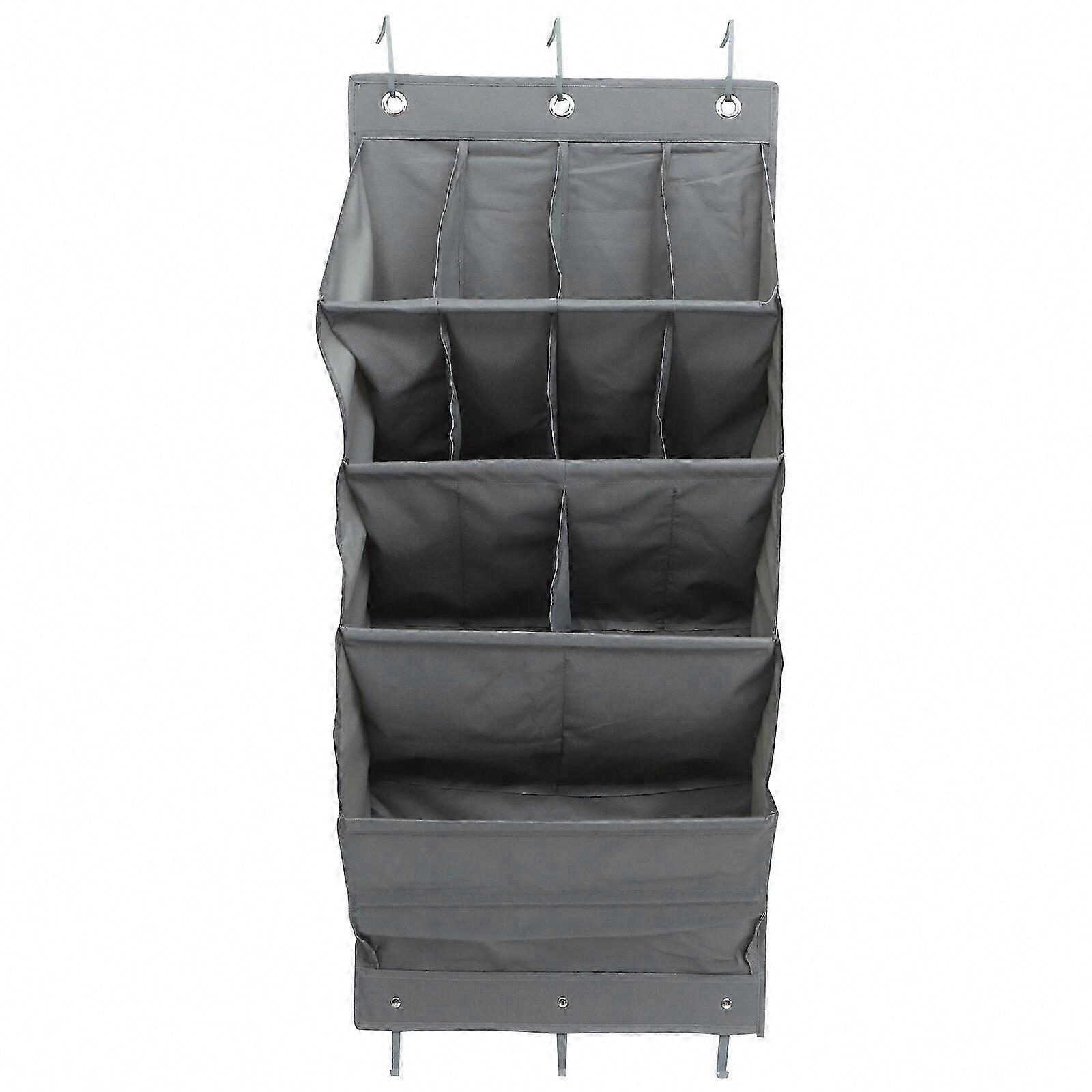 1 Set of Over the Door Shoe Organizer, Multi-Layer Shoe Pocket Pouch for Convenient Household Storage
