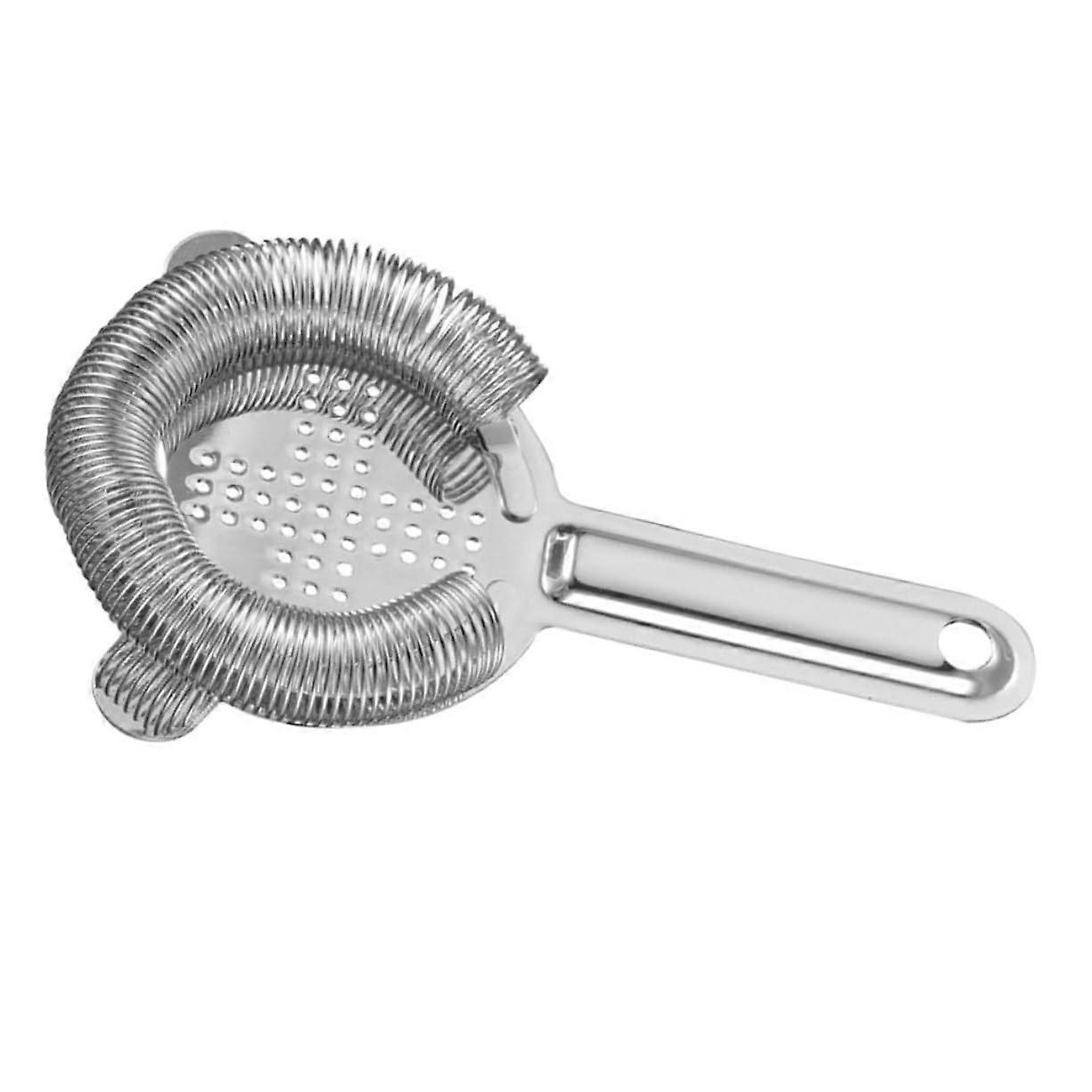 Quality Stainless Steel Ice Filter for Cocktail Shaker Bartending Ice Separator Pro Strainer Handle For Boston Shaker