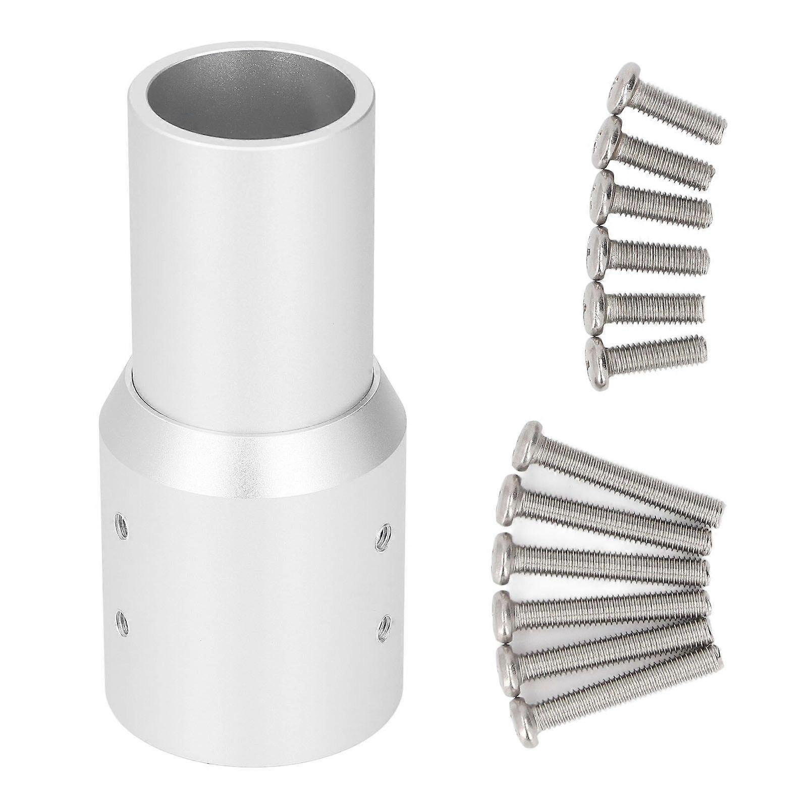 Pipe Adapter for V2 Rectangular Antenna Aluminum Alloy 2 Inch Mast Reducer Adapter for TV and Satellite Masts