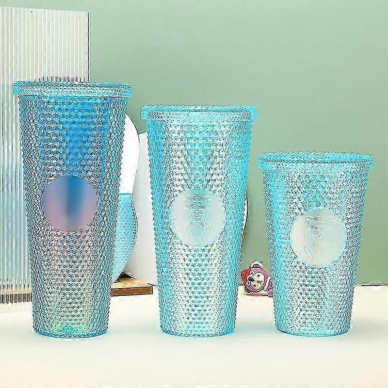 Cosplay-Style Pink Cold Cup with Straw, Ideal for Themed Drinks and Parties