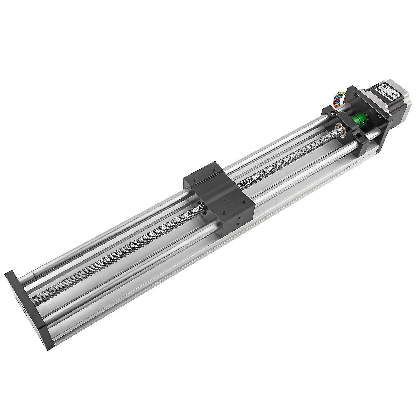 Table coulissante à rail de guidage linéaire, course de 400 mm, avec moteur pas à pas Nema 17 42 (vis à billes 1204)