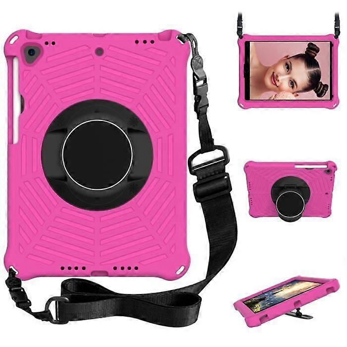 iPad 10.2 Case - FRANCIS-R - EVA Shockproof Cover - Lightweight - Rotating Kickstand - Shoulder Strap