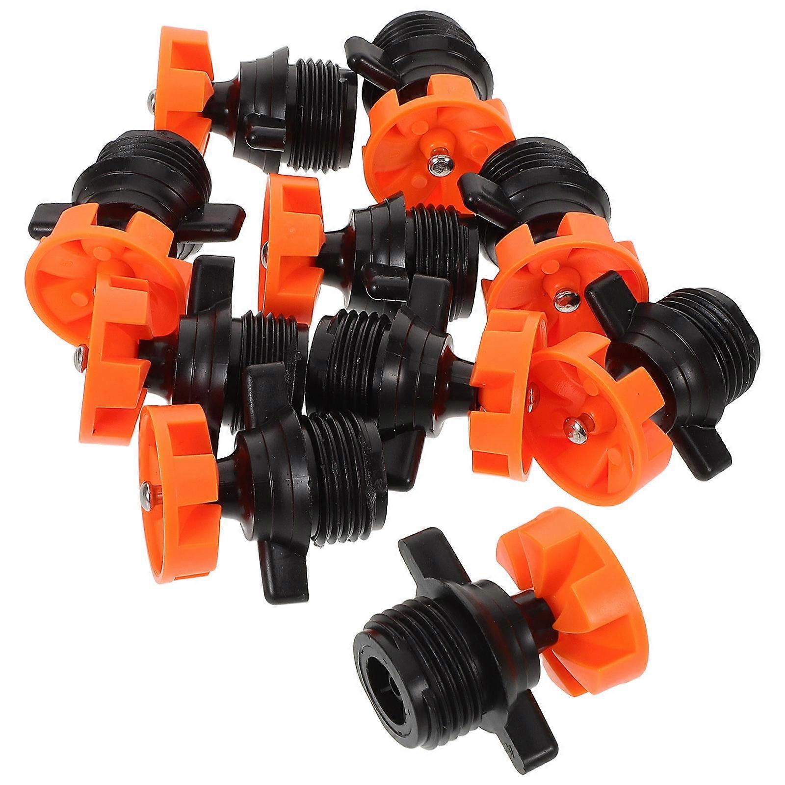Automatic Rotating Sprinkler for Garden Watering with 30Pcs Plastic Nozzles