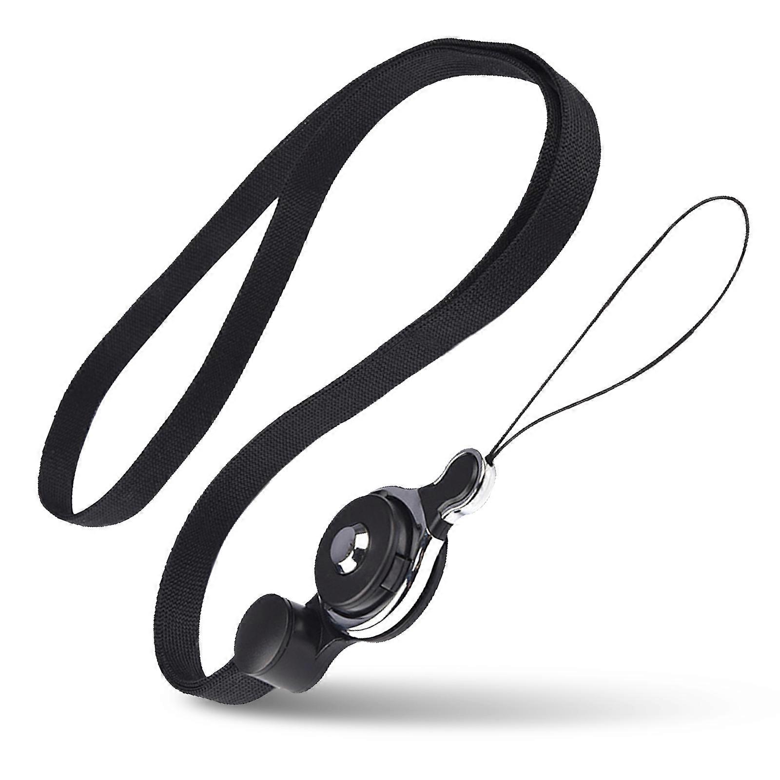 Black Phone Neck Strap for Anti-Lost Use 4Pcs Durable Nylon Lanyards