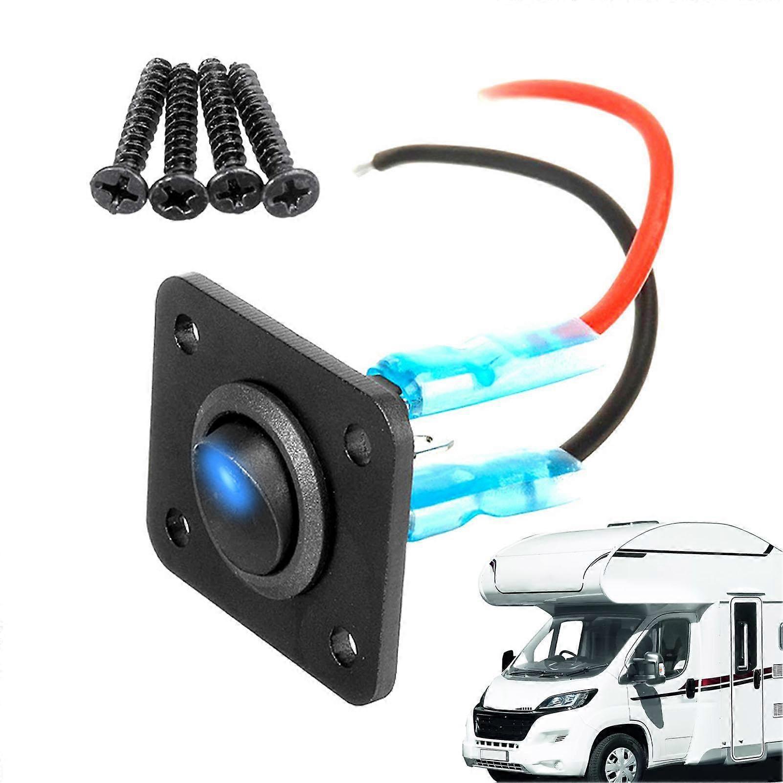 Waterproof Boat Panel Off Pod Design DC1224V MultiFunction RV Panel 16A Marine Outlet Ignition Panel For Car Panel