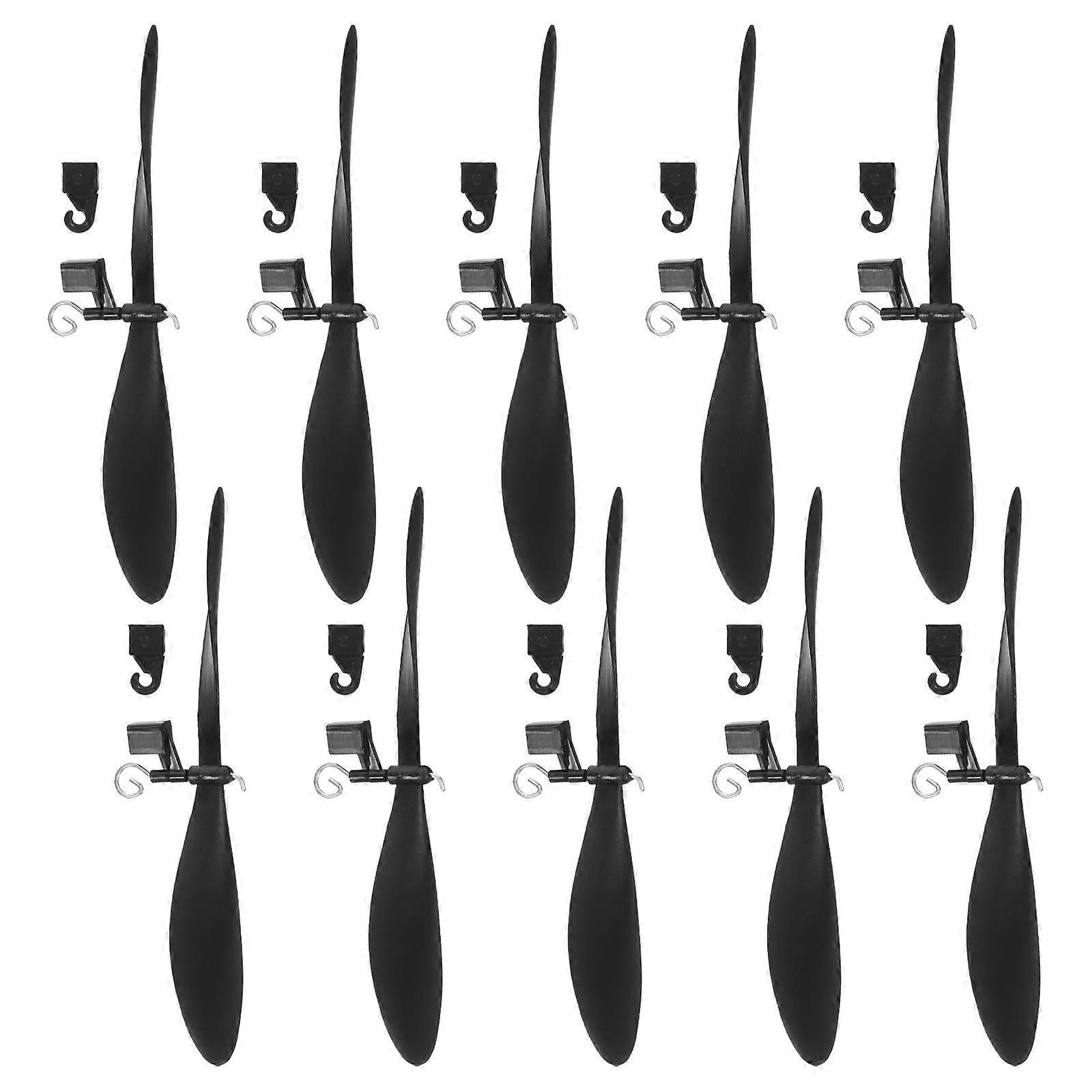 50 Sets Precision Engineered Plastic Propeller for Classroom Activities and STEM Projects tailored for Hobbyists improving Flight Efficiency