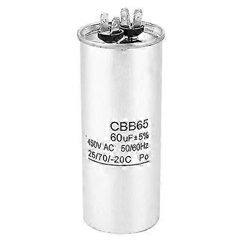 CBB65 450V 60UF Klima Kompresörü Başlangıç Kondansatörü
