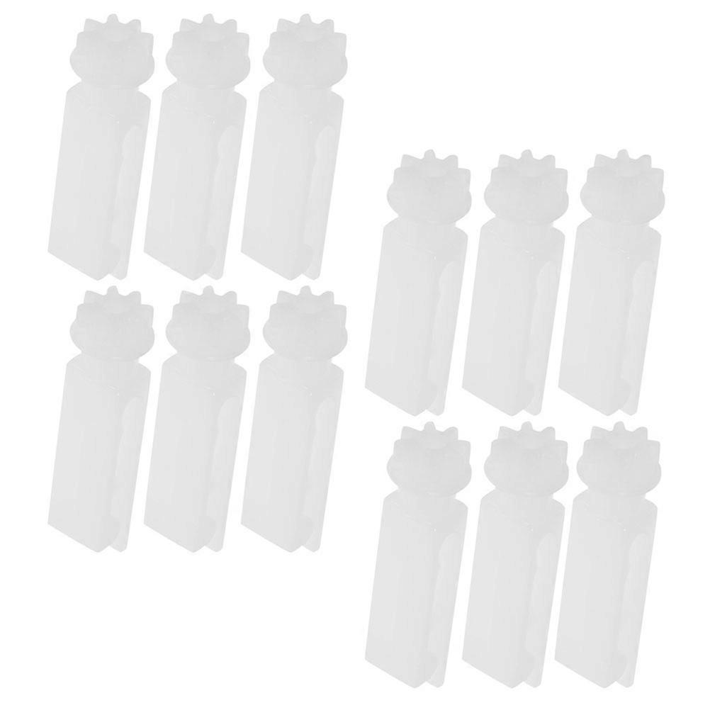 Vertical Blind Repair Parts 12Pcs for Homeowners and Professionals in Assorted Color Made of Pp Material Extending The Serving Life