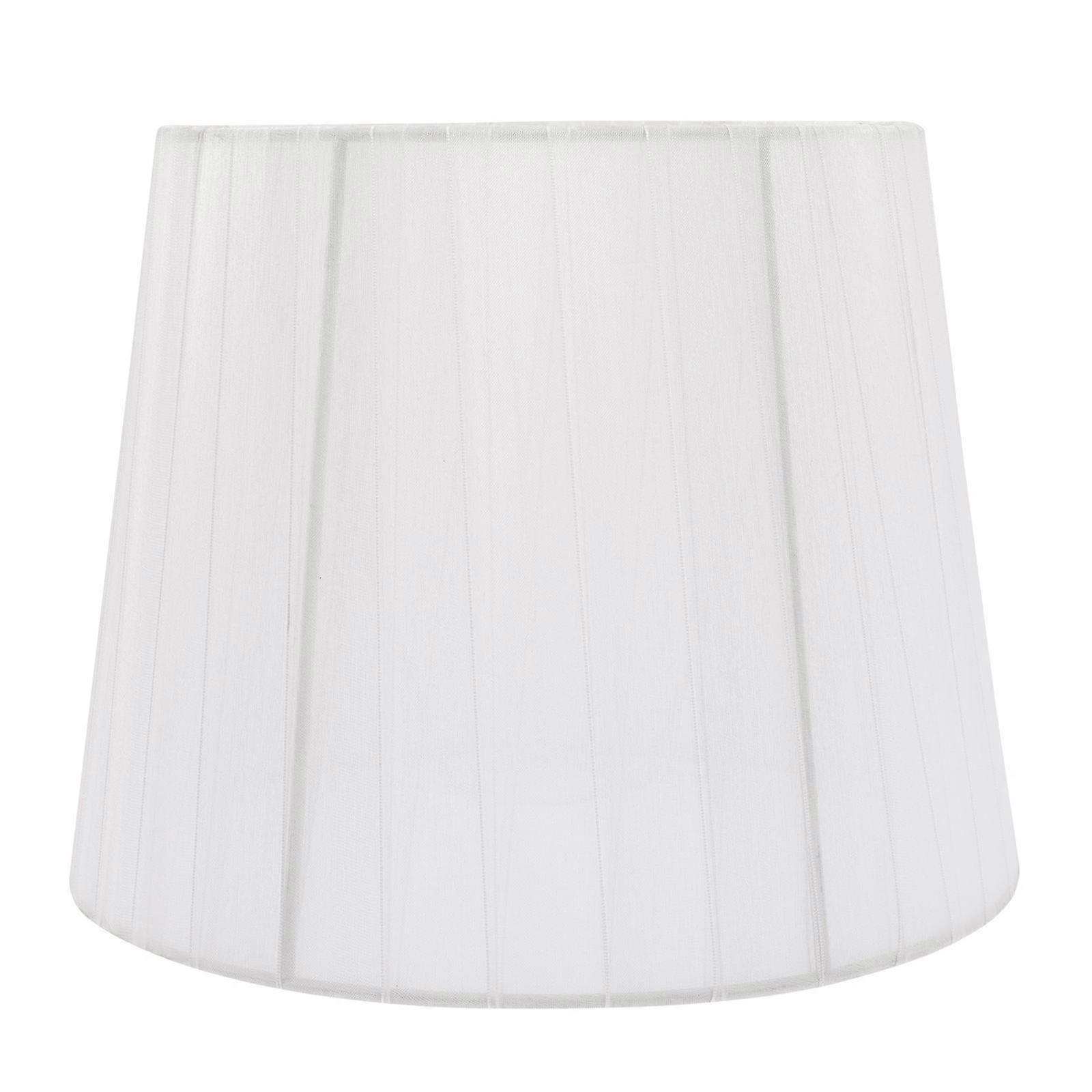 Japanese Style Small Drum Lamp Shade E14 Base Bedside Lamp Cover White 22.5X22.5CM Light Diffusion 1Pack