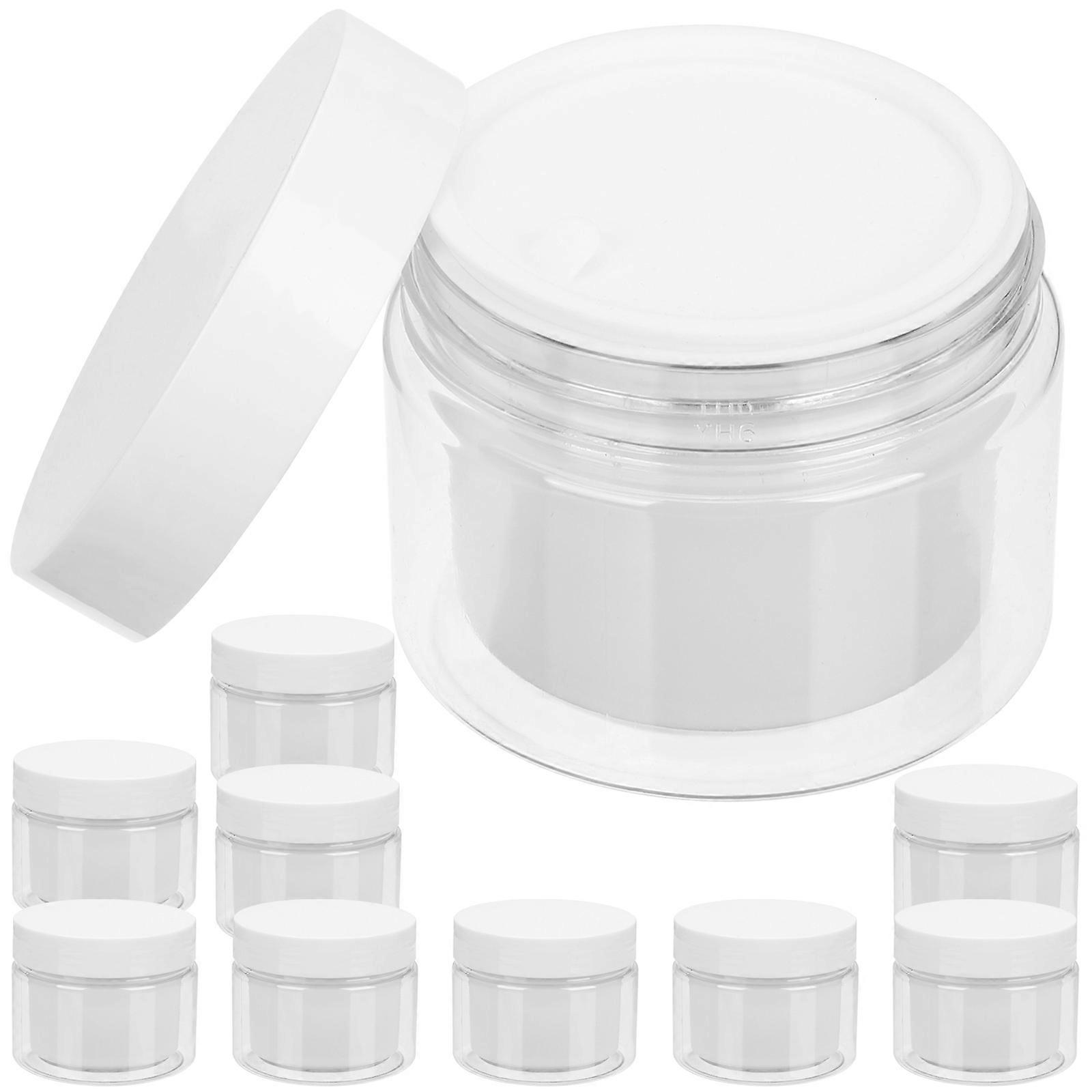 Cream Container 20 Pcs Suitable For Skin Care Products Travel-Friendly 7X5.5 Cm Rectangular Shape With Leakage Protection