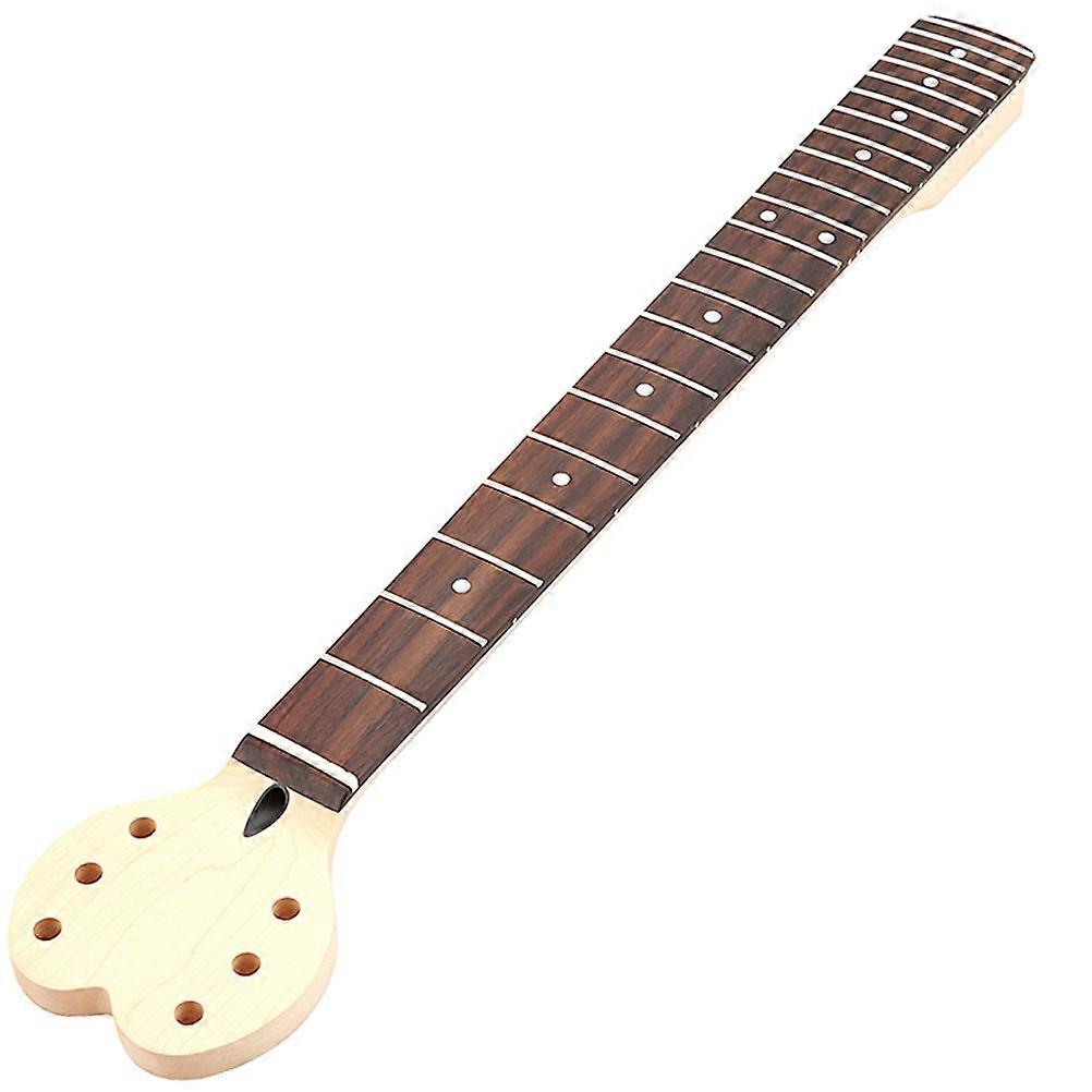 Heart-shaped Wooden Guitar Neck 2Pcs Perfect For Beginners And Musicians Practice Offering Comfortable Grip And Enhanced Sound Quality