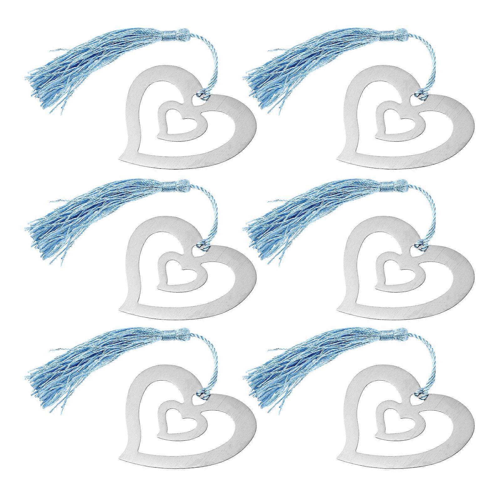 Heart Bookmarks Decorative for Books with 18Pcs Set