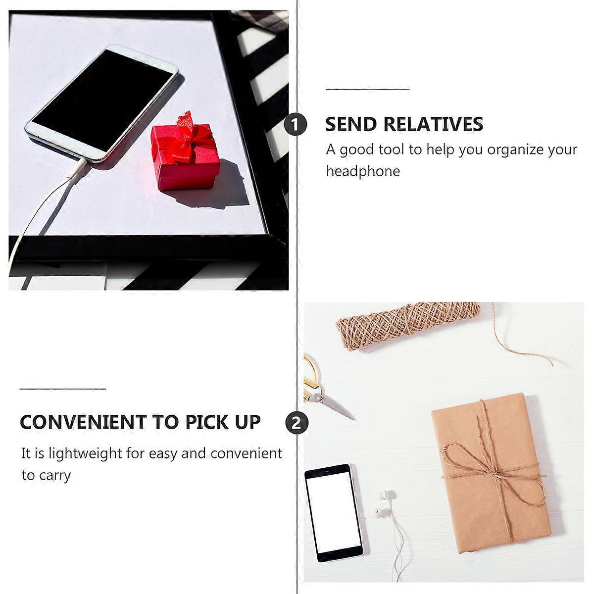 Headphone Protective Cover for Storage 1Pcs Transparent Tpu Case