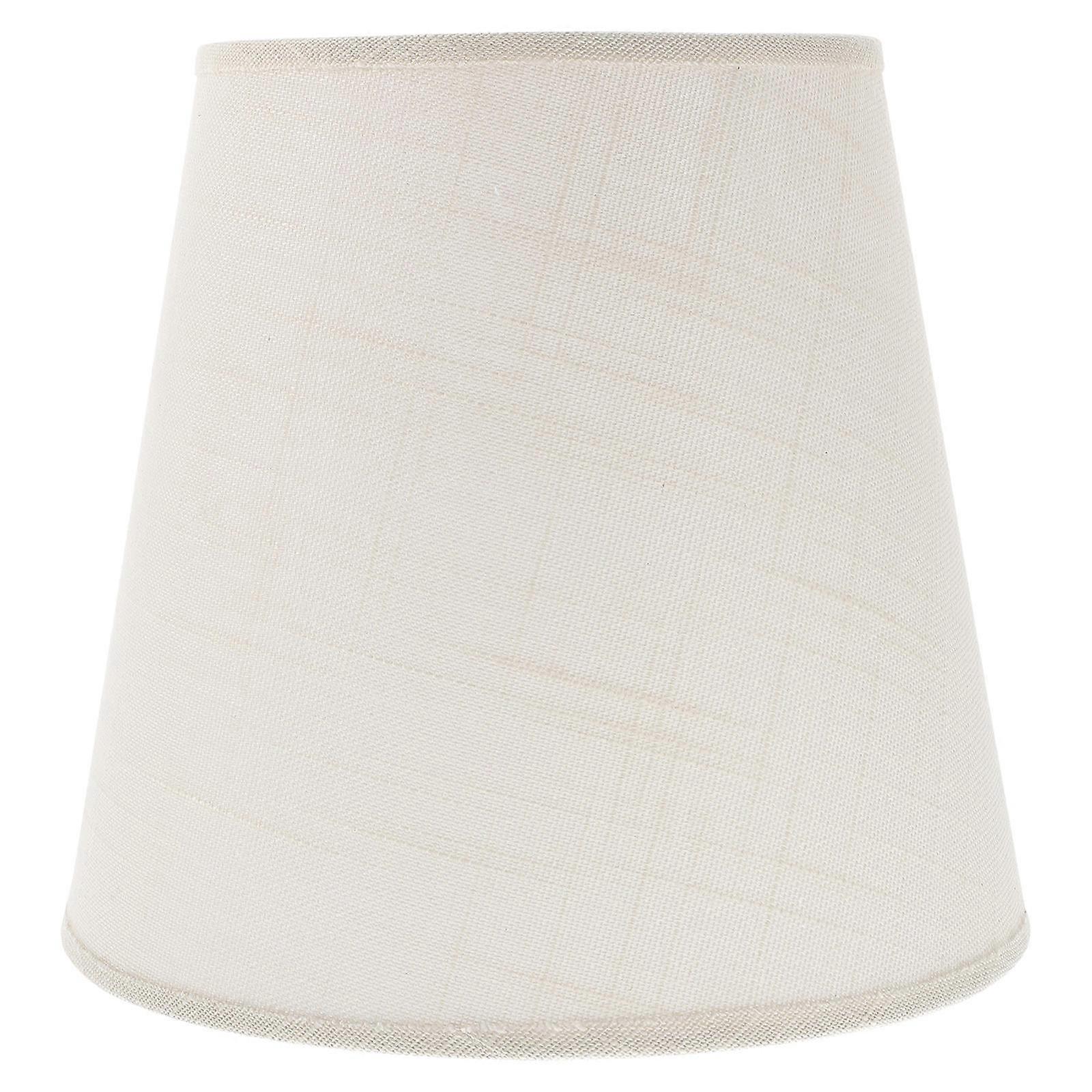 Linen Lamp Shades Table Lamp Shades for Decoration 2Pcs Beige Fabric