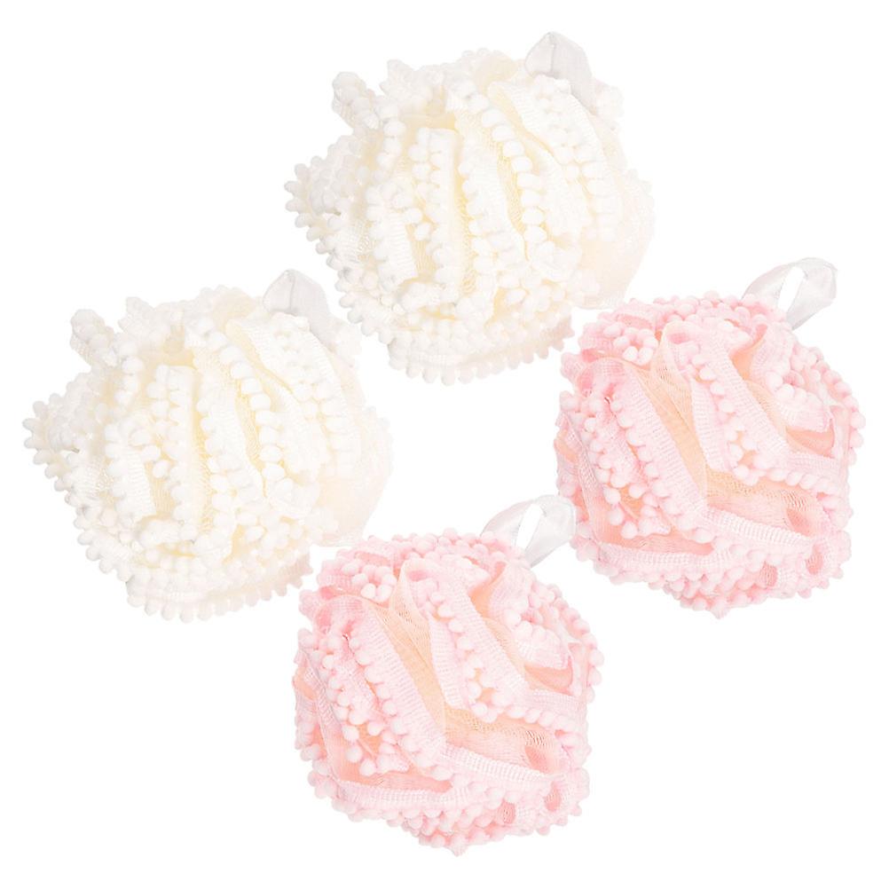 Shower for Body Soft Nylon Bath Scrubber for Shower Use 16Pcs