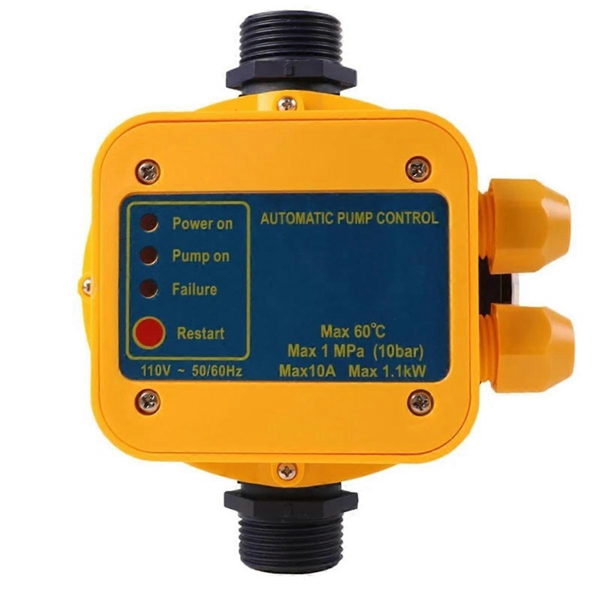 220V Intelligent Adjustable Pressure Water Pump Pressure Controller Water Pump Pressure Switch Automatic Water Pump