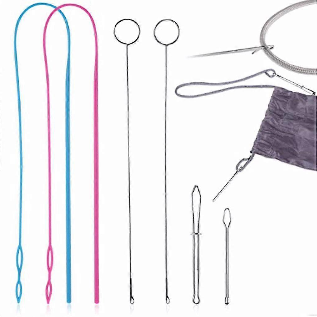 5 Pieces/Set Tailor Threader Pants Trousers Coats Threading Tool DIY Crafting