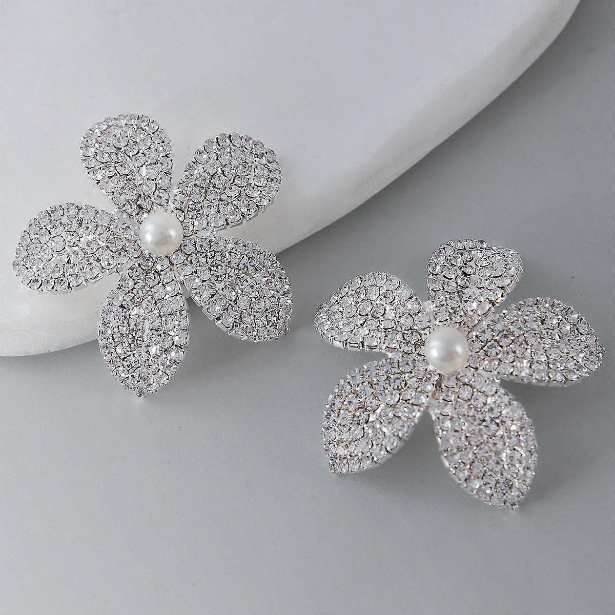 Fashion rhinestone chest stickers chest ornaments nightclub party sexy claw chain petal ni