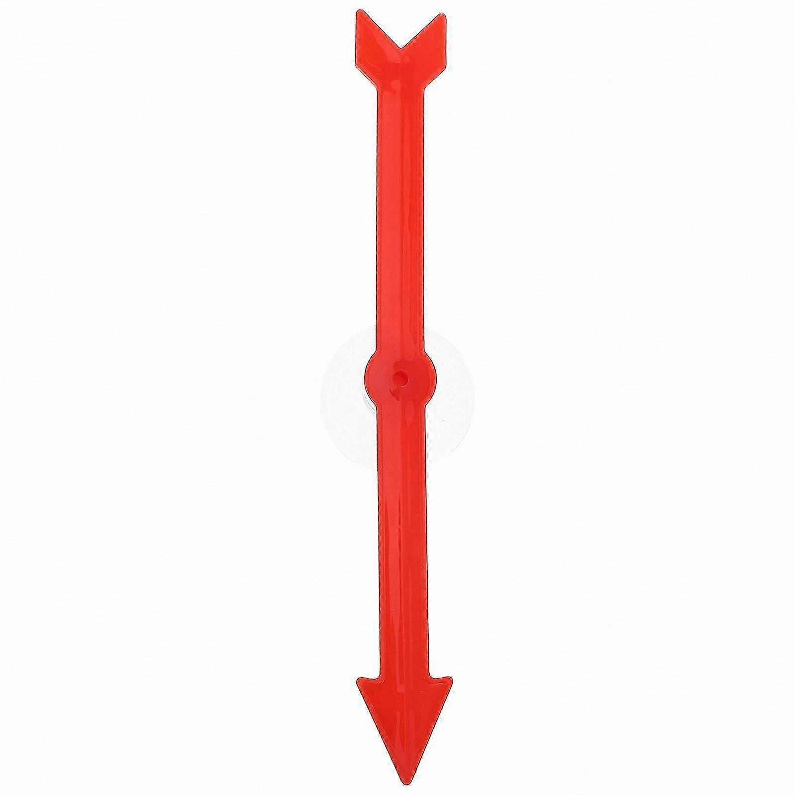 Red Plastic Spinning Arrow Game Prop for Birthday Parties and Events, Smooth Gameplay Replacement Spinner, 1 Set