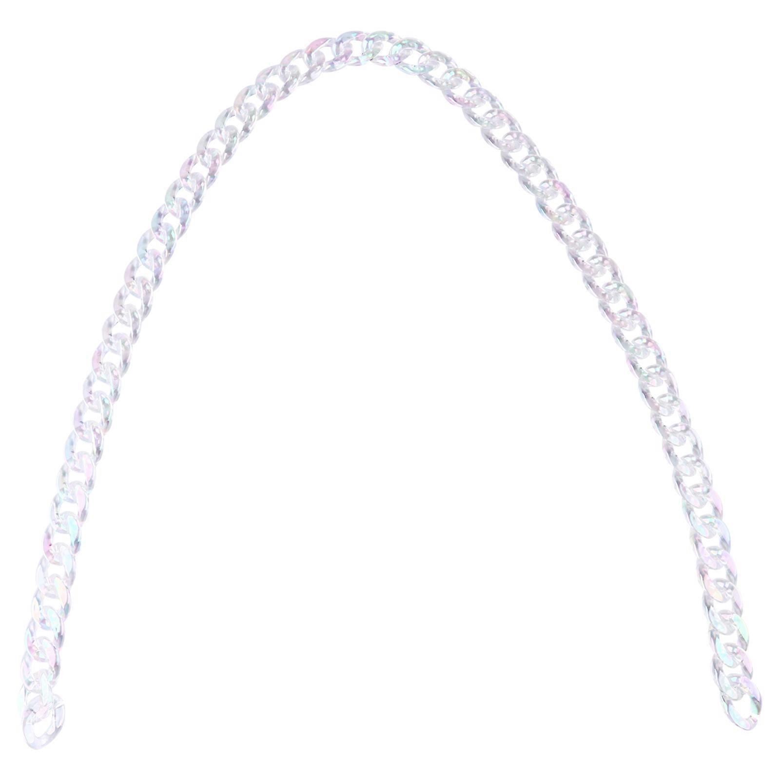 Replacement Chain for Bag Acrylic Strap Accessories for 2Pcs