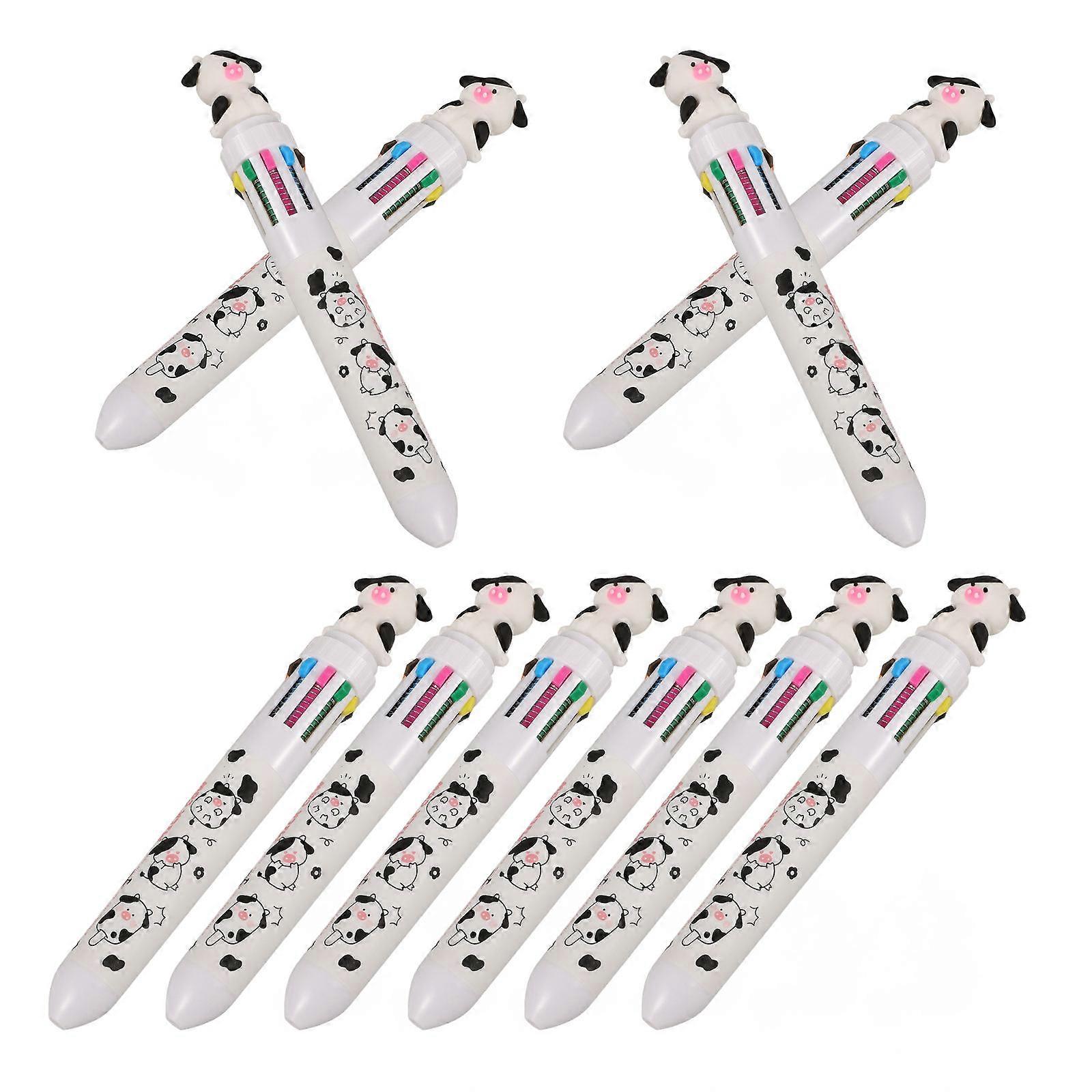 Adorable Writing Pen for Writing 32Pcs Ten Color Multi Color Daily Use Pen