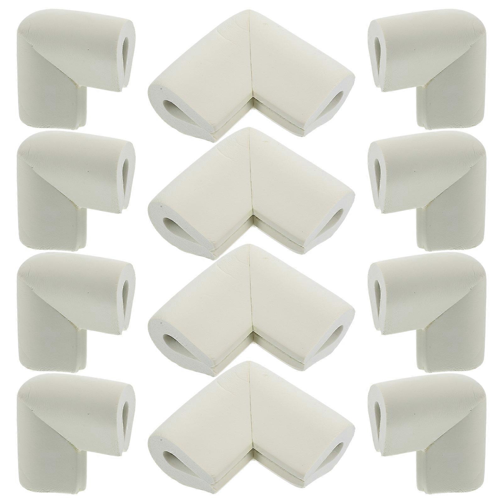 White Foam Corner Protector Corner Protector for Furniture 12Pcs