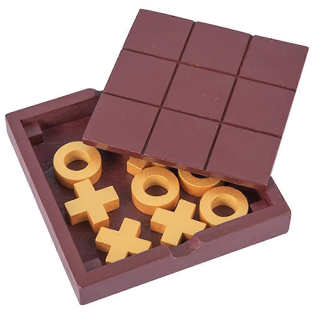 Interactive Kids Chess Game Toys for Family Fun 2Sets Golden