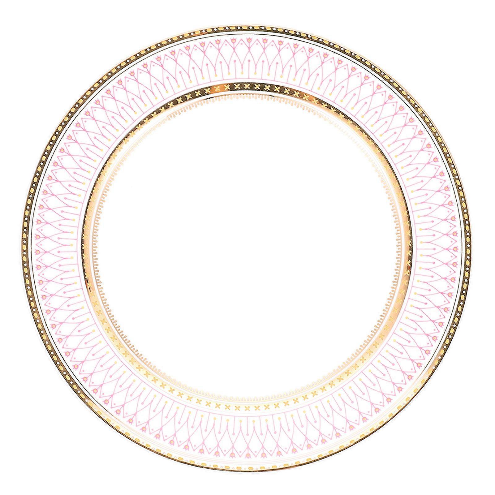 Multi-Function Food Tray Ceramic Steak Plate European Style Dessert