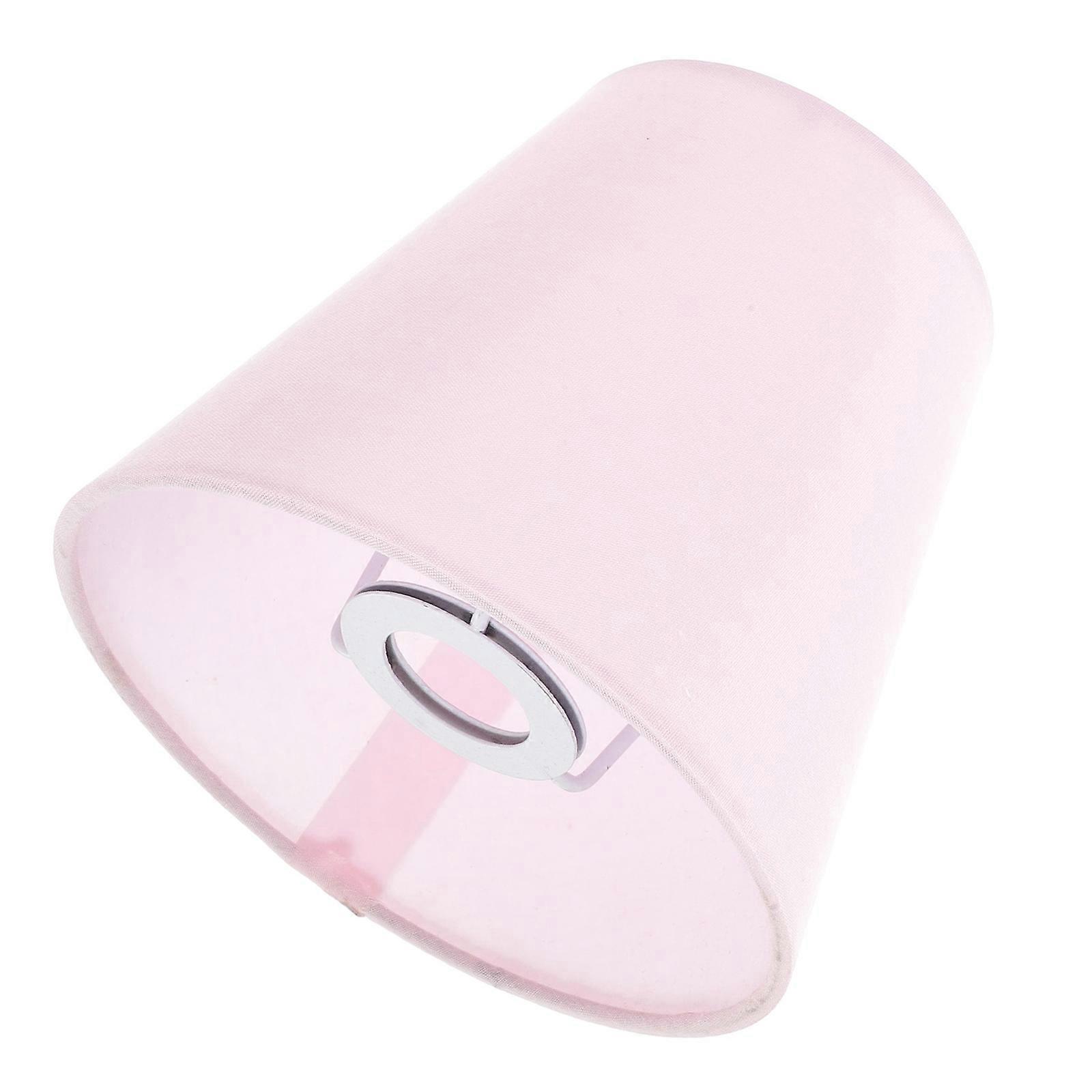 Pink Fabric Lamp Shade for Floor Light 4Pcs Decorative Light Cover