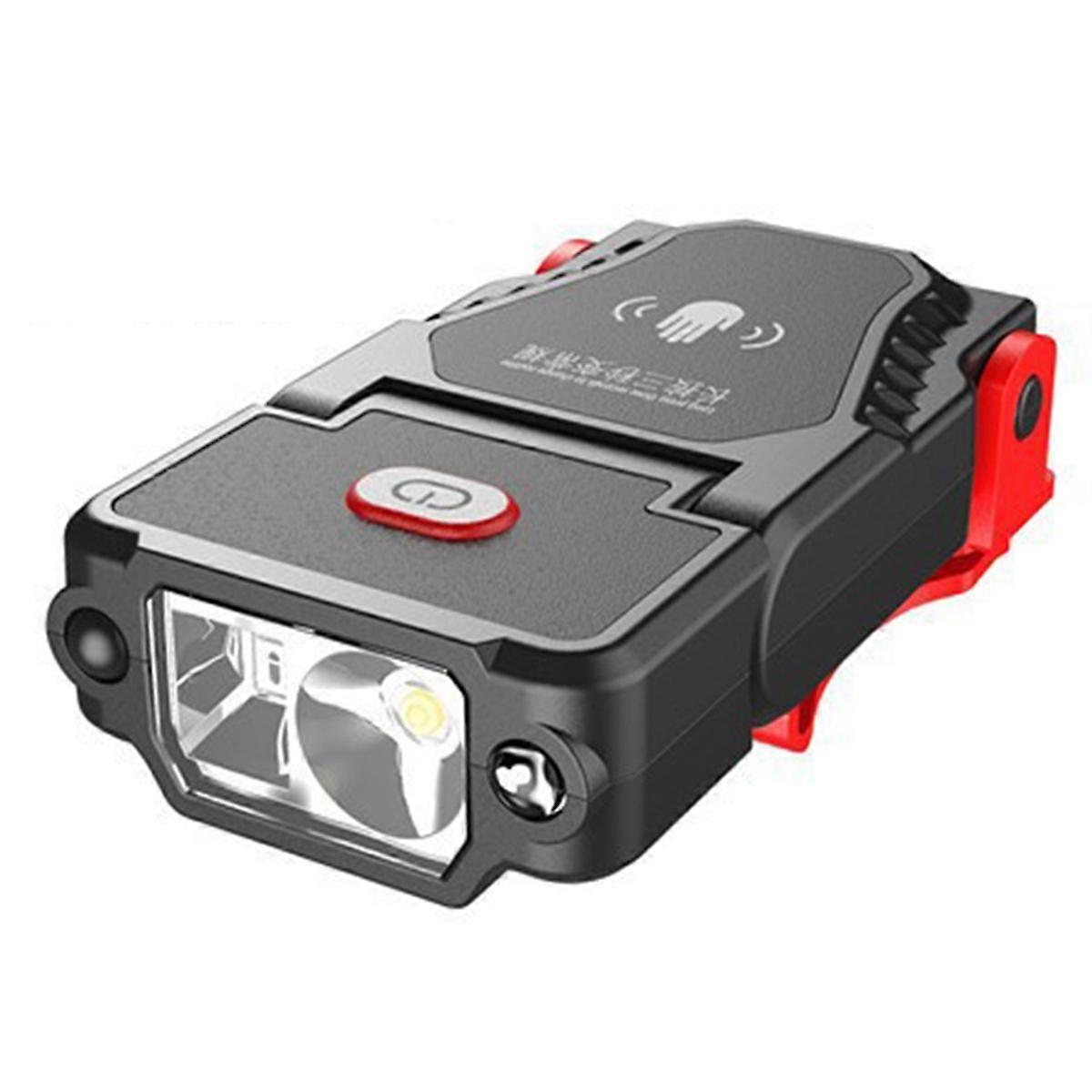 USB Rechargeable LED Sensor Clip-on Baseball Cap Light