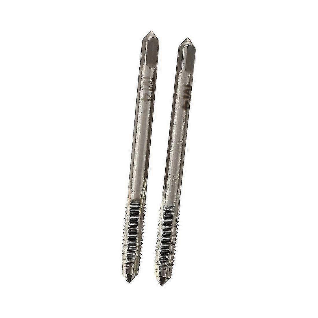 For 2 Pcs Metal 4mm Screw Thread Metric Plugs Taps - Hand Tool for Threading