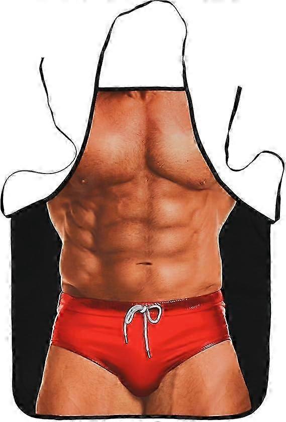 Apron Kitchen Chef Cooking Prank Gift Creative Fun BBQ Baking