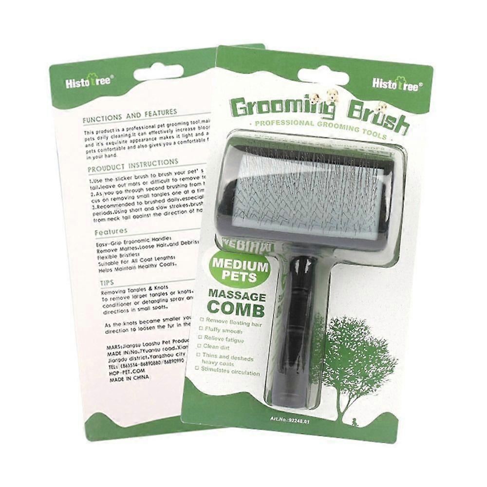 Extra Long Pin Pet Dematting Comb Pet Cleaning Brush Dog Comb Grooming Combs