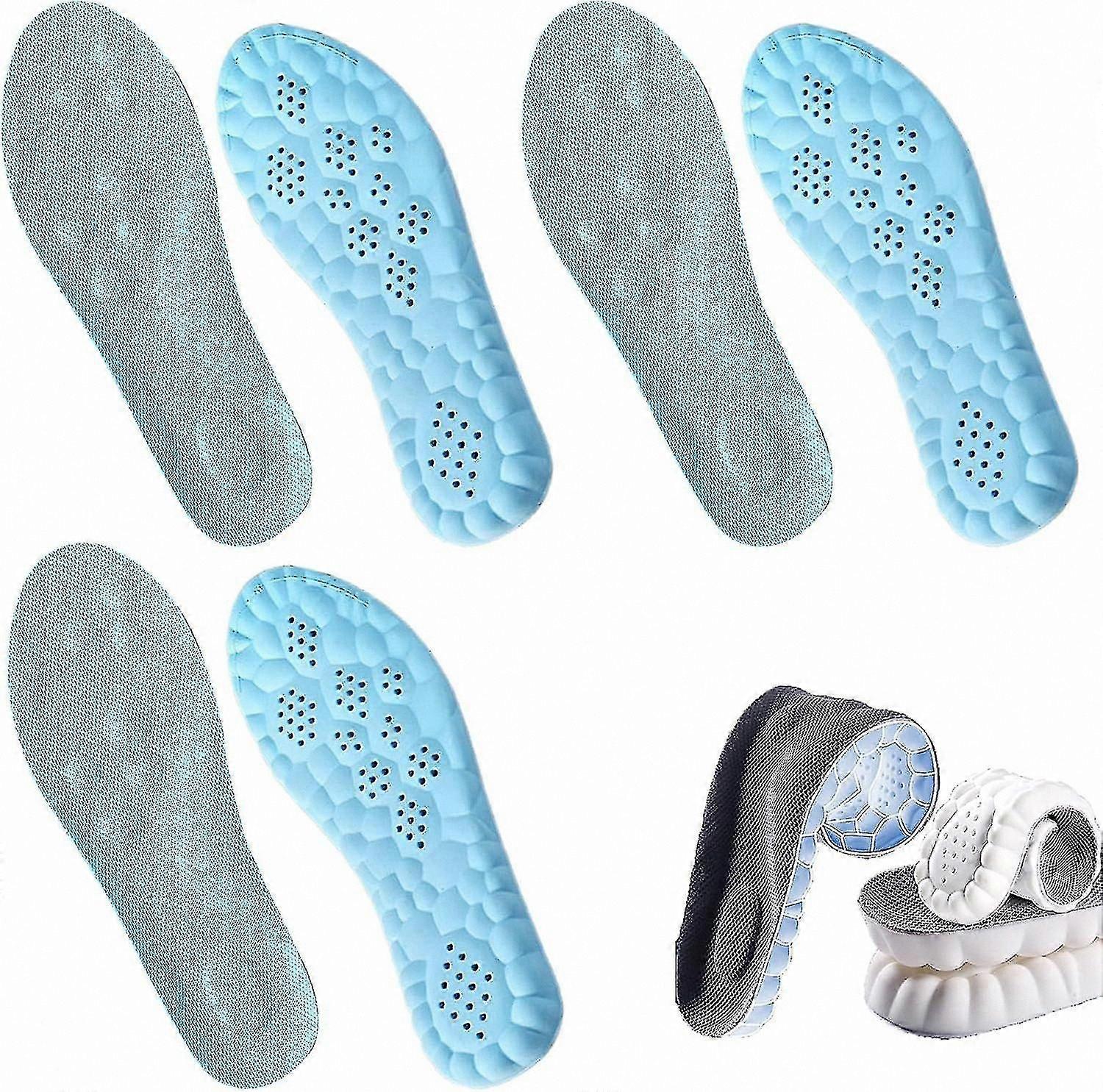 Soft Protective Insoles with Cloud Cushioning Technology for Sports and Everyday Comfort