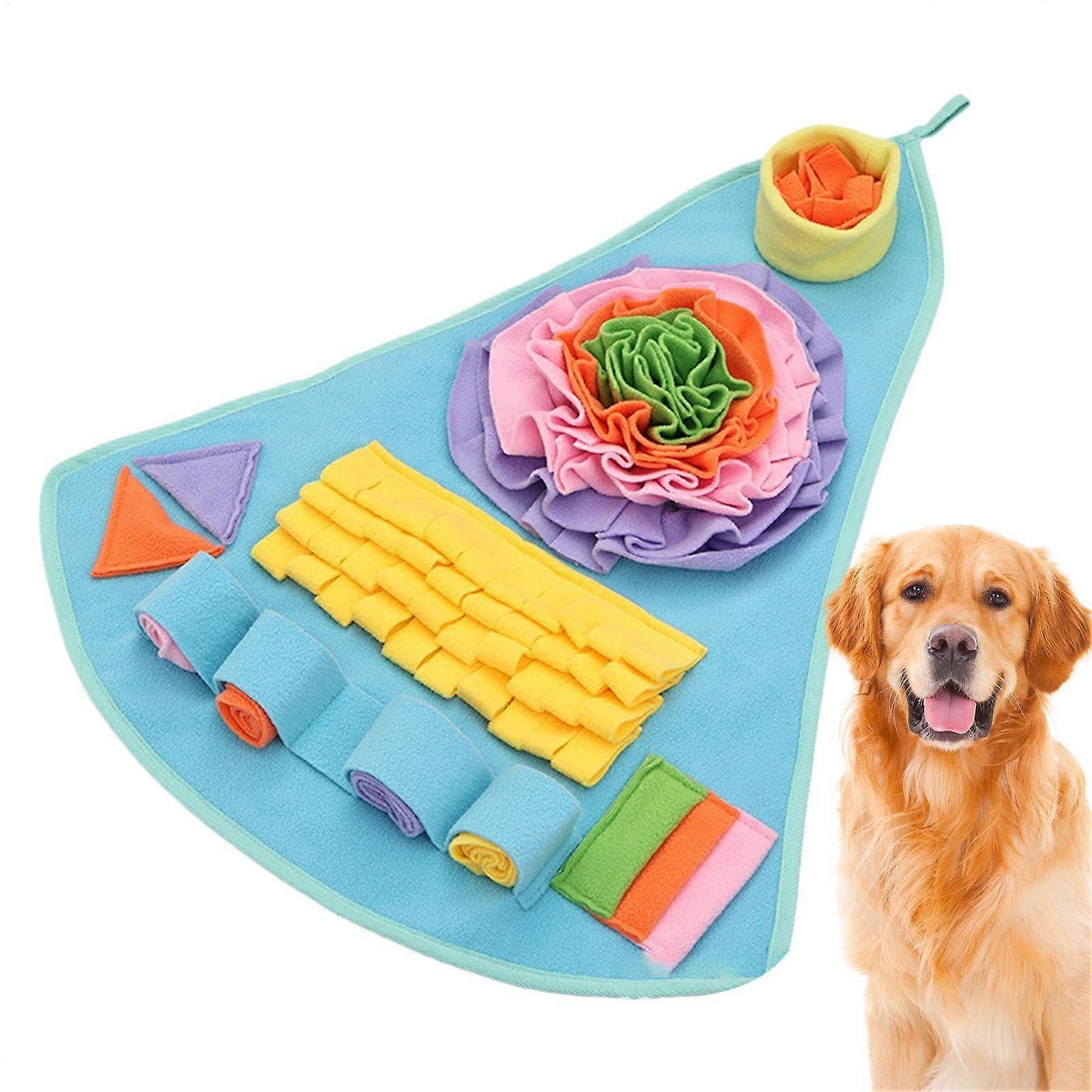 Dog Sniffing Mat SpaceShaped Interactive Feeding Puzzle For Dogs, Sniffing Feeder Puzzle, Boredom Relief