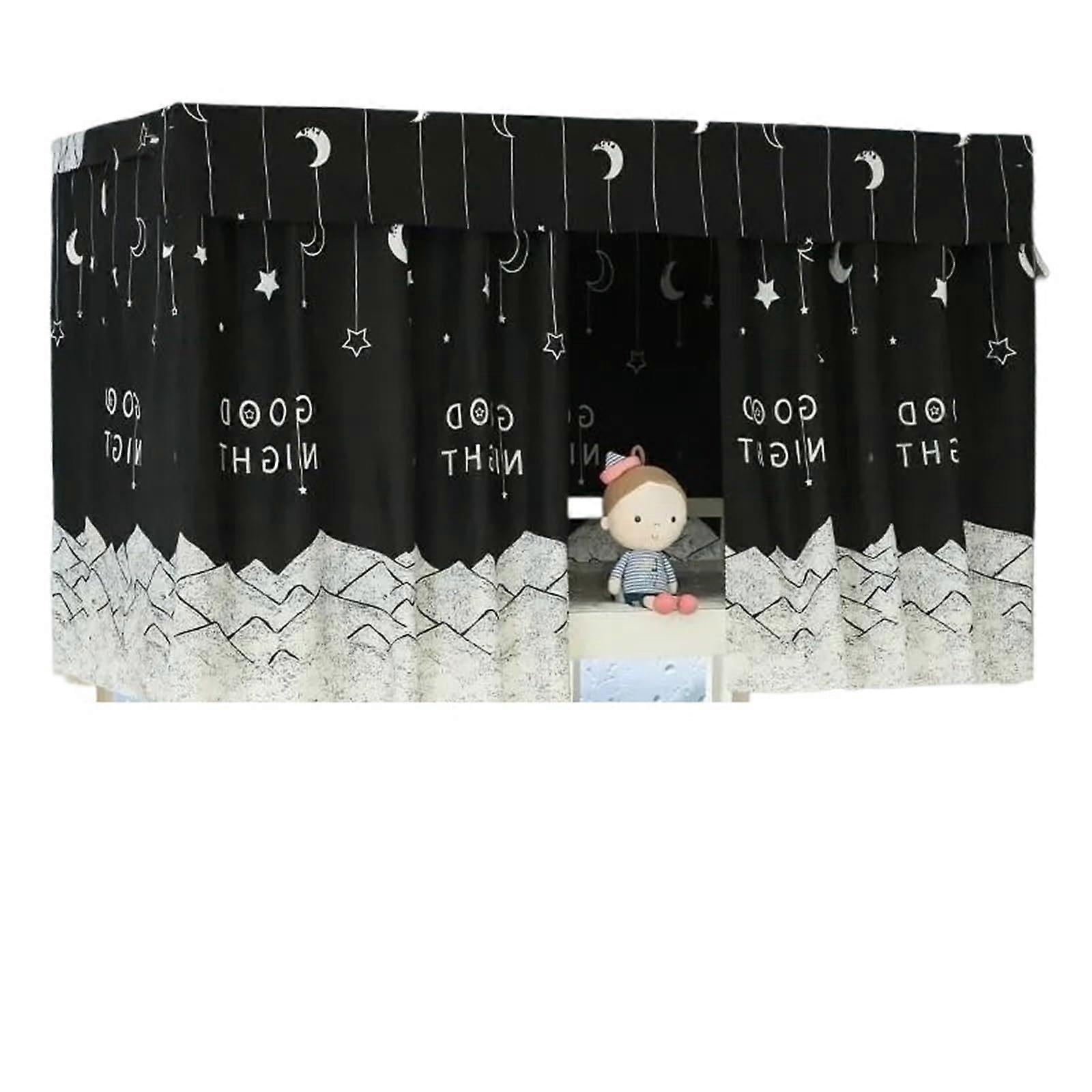 Bunk Bed Curtains For Upper And Lower Bunk | Dormitory Student Curtain | 1.35m Length | Color 5 Cloth | 1pc Pack