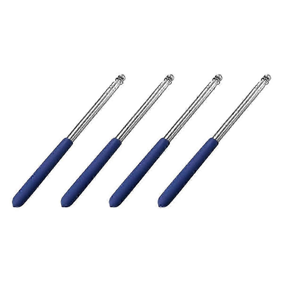 Telescopic Handheld Flagpoles, Stainless Steel Extendable Portable Guide Flag Pole for Tour Guides Teacher Pointer B