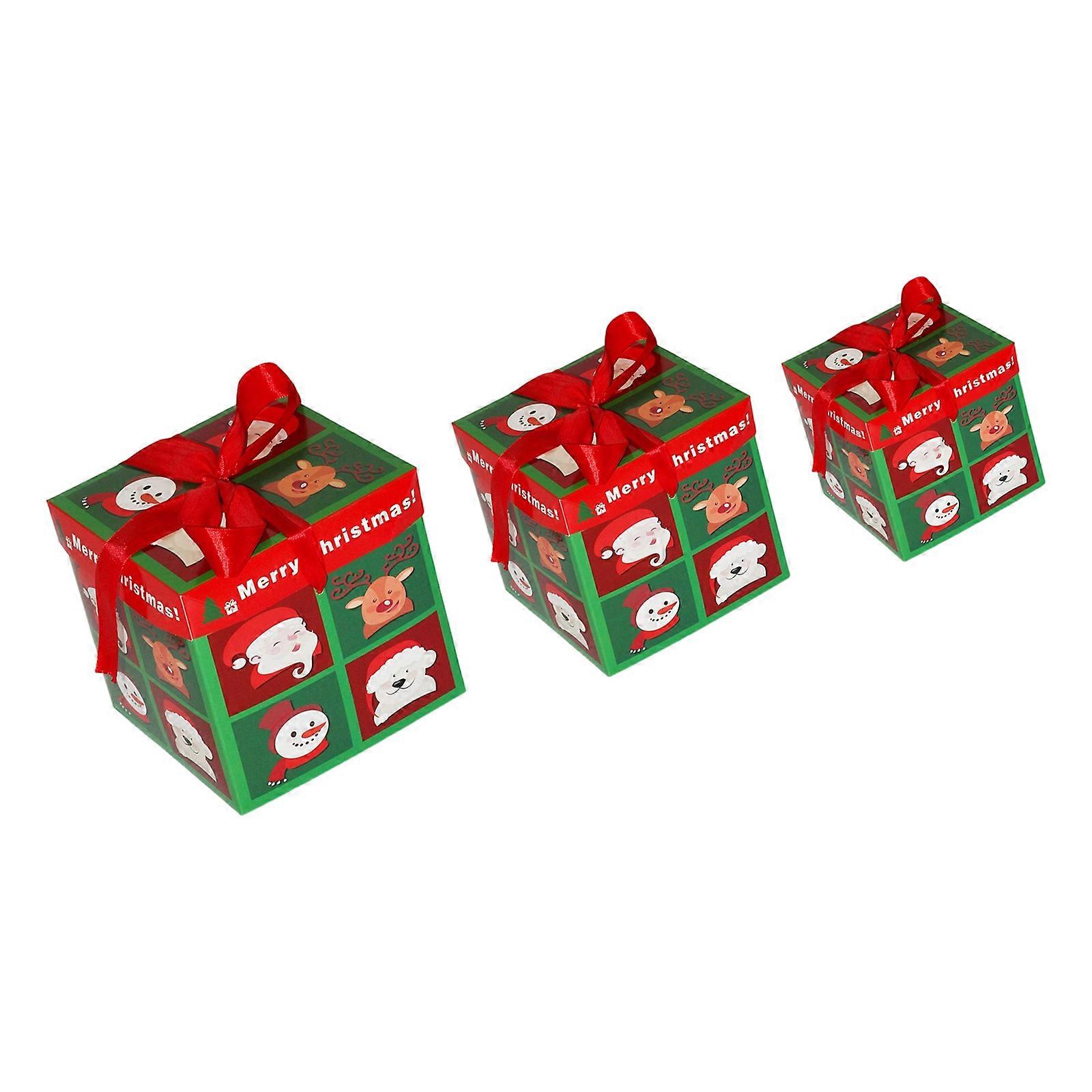 Quick Setups Festival Gift Box For Tree Bases Featuring Foldable PVC Design Suitable For Parties And Small Households Multicolor