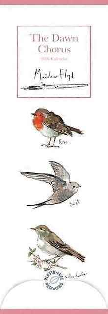 Madeleine Floydthe Dawn Chorus Slim Cale Calendar Book