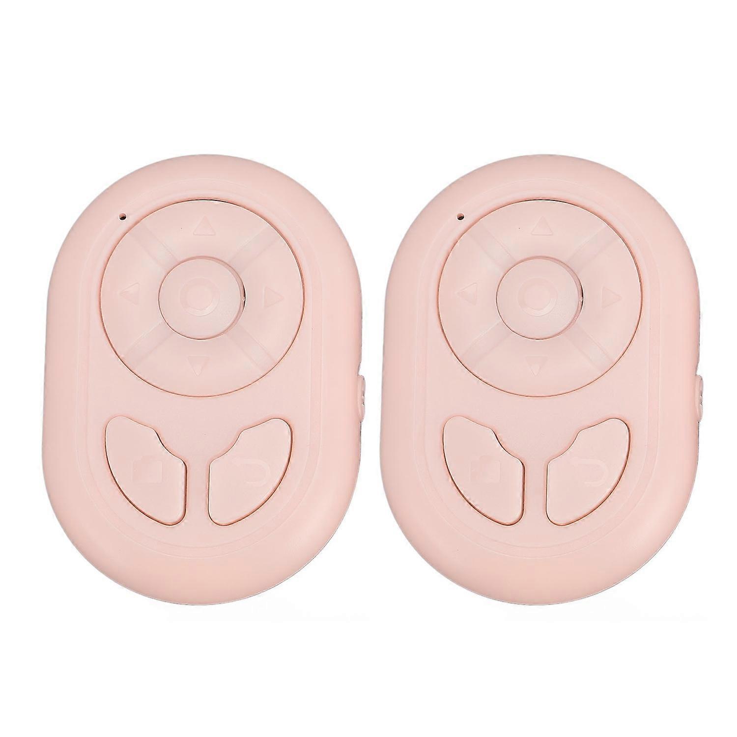 2PCS Remote Control Page Turner BT5.3 Scrolling Remote Control Wireless Camera Video Remote Shutter 