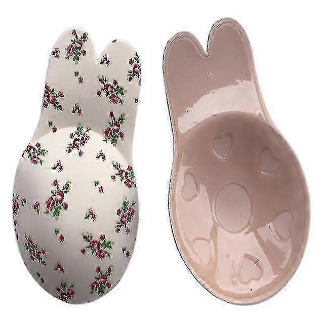 Women Push Up Silicone Strapless Invisible Bra, Self Adhesive Reusable Sticky