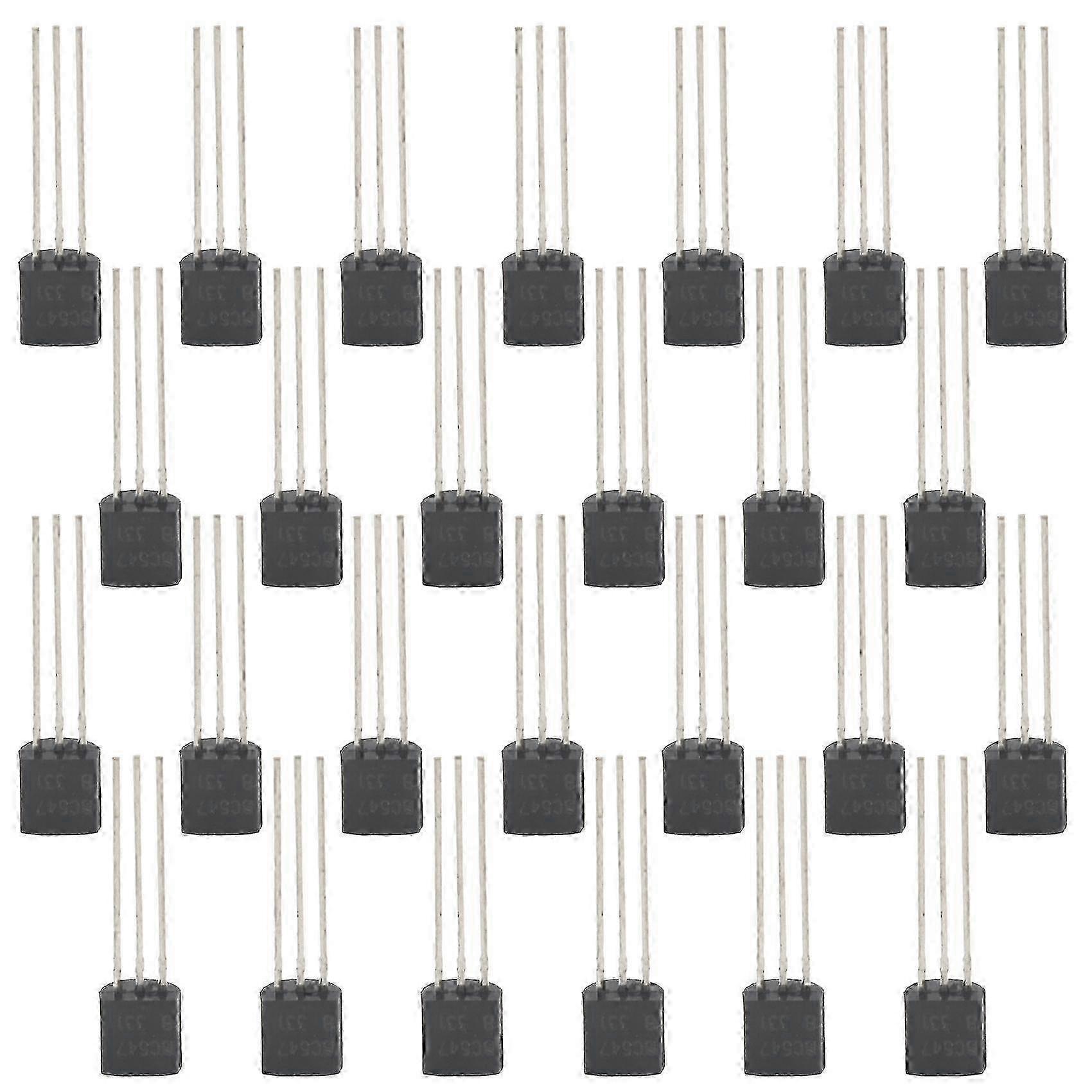 100pcs BC547 TO-92 NPN transistor