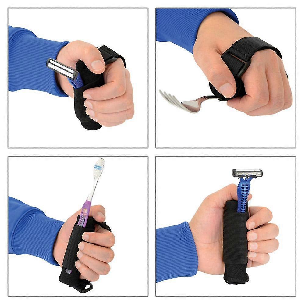 Utensil Holder Strap Adjustable Chopsticks Spoon Fork Eating Assistance Strap