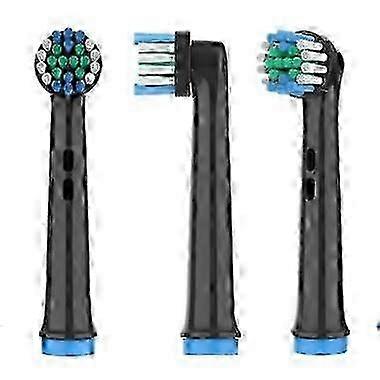 Rotierender Zahnbürstenkopf, rund, schwarz oder weiß