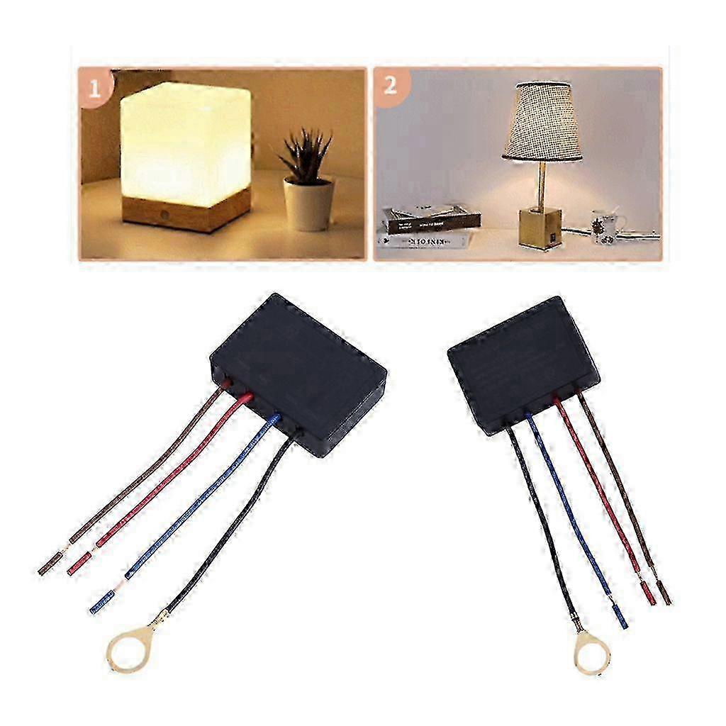 Convenient Touch Switches 220V 3A Single Way Touch Sensor for Desk Lighting